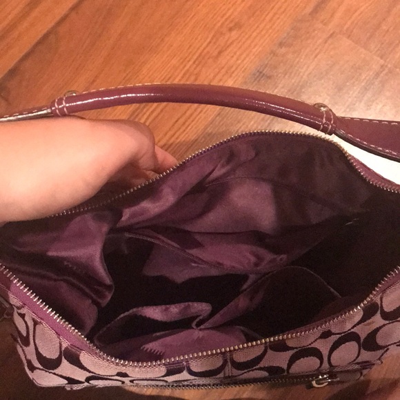 COACH shoulder bag. Used. 5 pocket Original - Picture 7 of 10